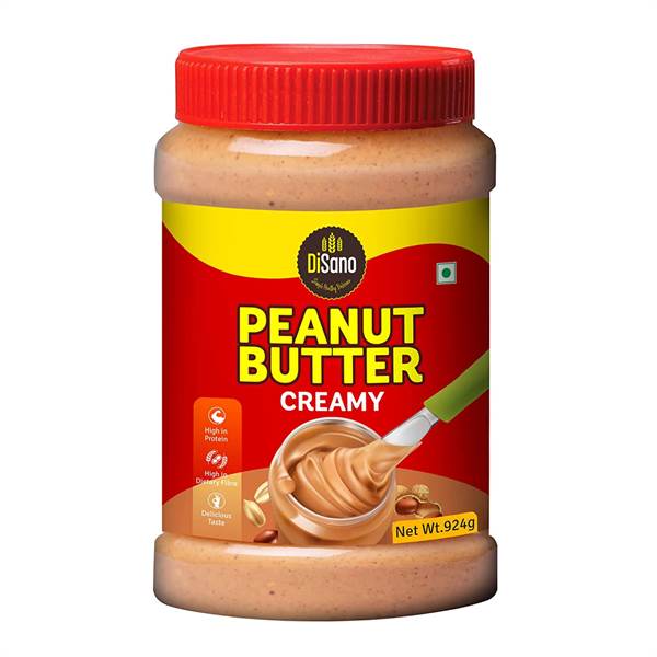 Disano Peanut Butter- Creamy Jar- 924 g